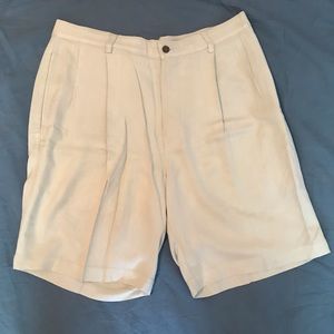 Tommy Bahama Silk Shorts Light Khaki